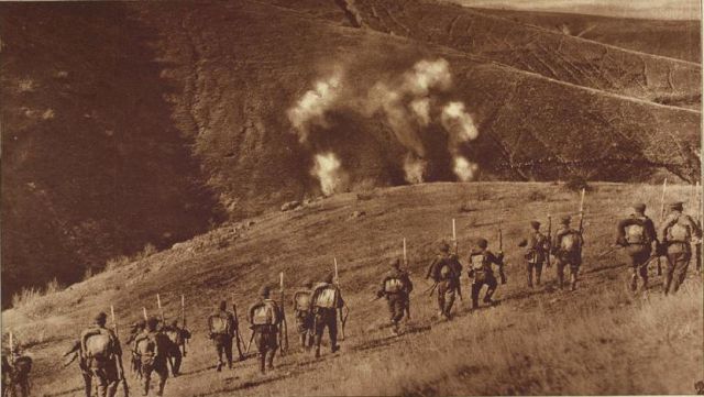 Bulgarian soldier assault Kajmakcalan
