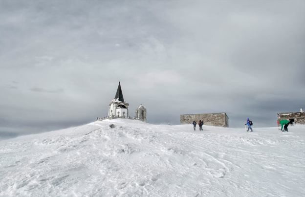 Kajmakcalan in Winter