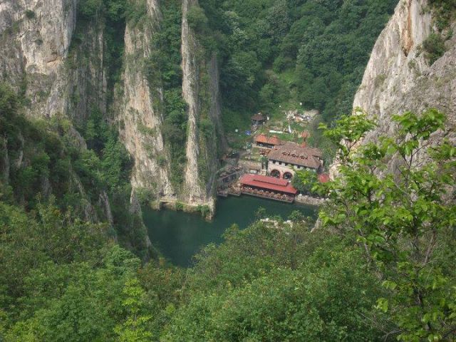 Matka Seen from the St. Nikola church