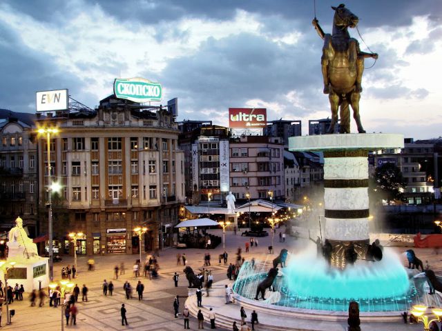 Skopje center
