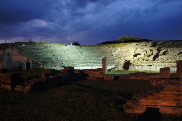 Stobi Theater 